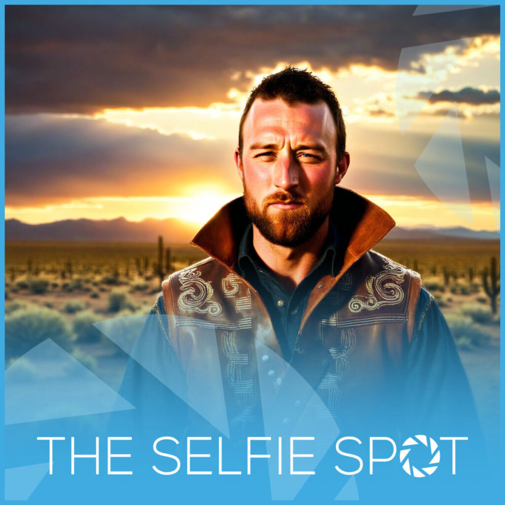 AI enhancement for photo booth