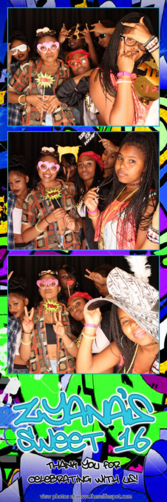 Birthday photo booth rental
